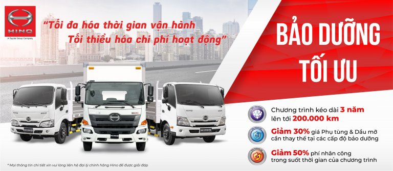 CHƯƠNG TRÌNH BẢO DƯỠNG TỐI ƯU HMP 2021