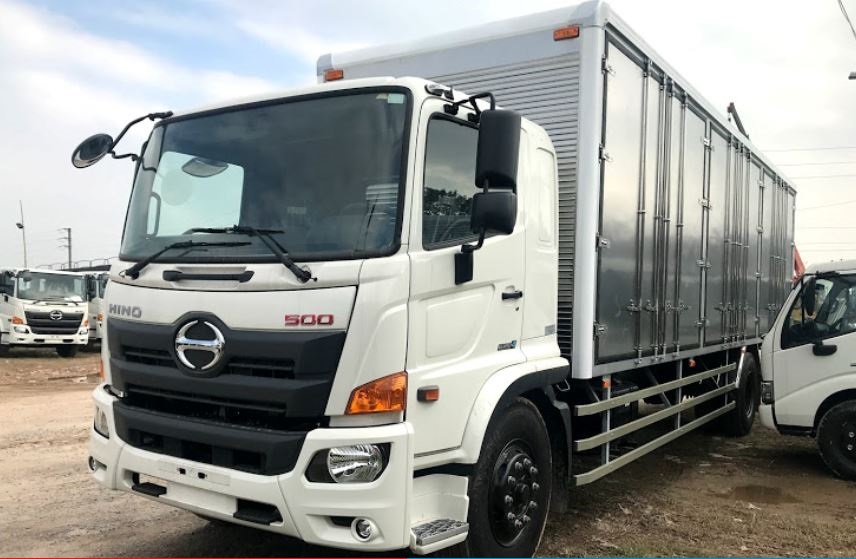 XE TẢI HINO 8 TẤN FG8JT7A THÙNG KÍN MỞ 6 CỬA HÔNG