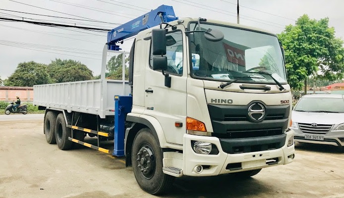 XE TẢI HINO GẮN CẨU TADANO NHẬT BẢN 3 TẤN, 5 TẤN, 8 TẤN