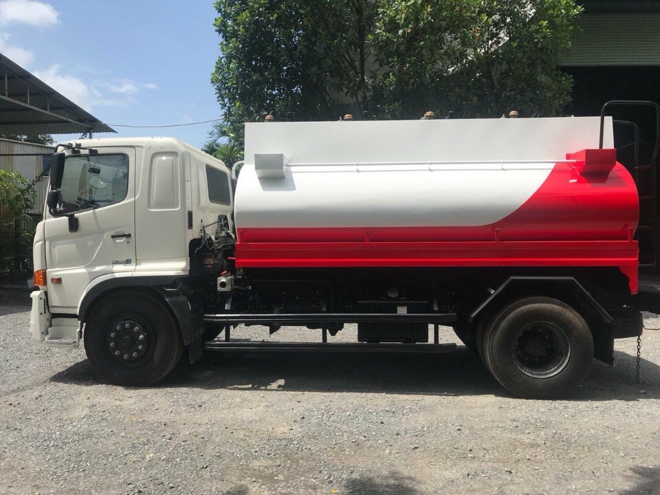 XE CHỞ XĂNG DẦU HINO 11 KHỐI FG8JJ7A
